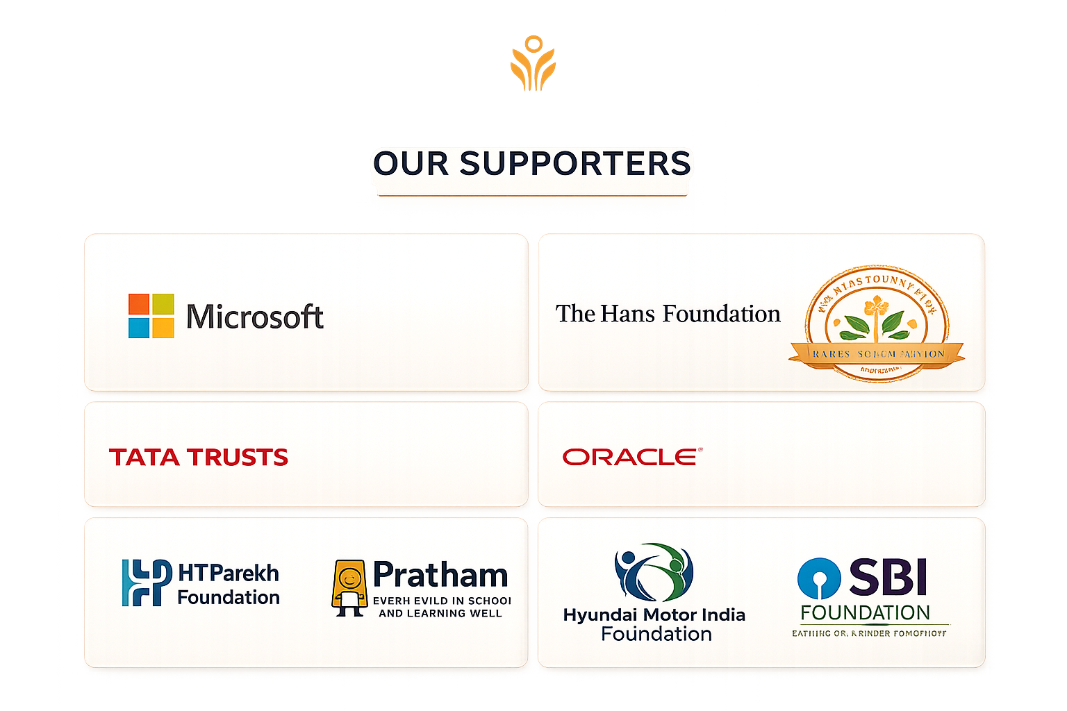 Our Supporters